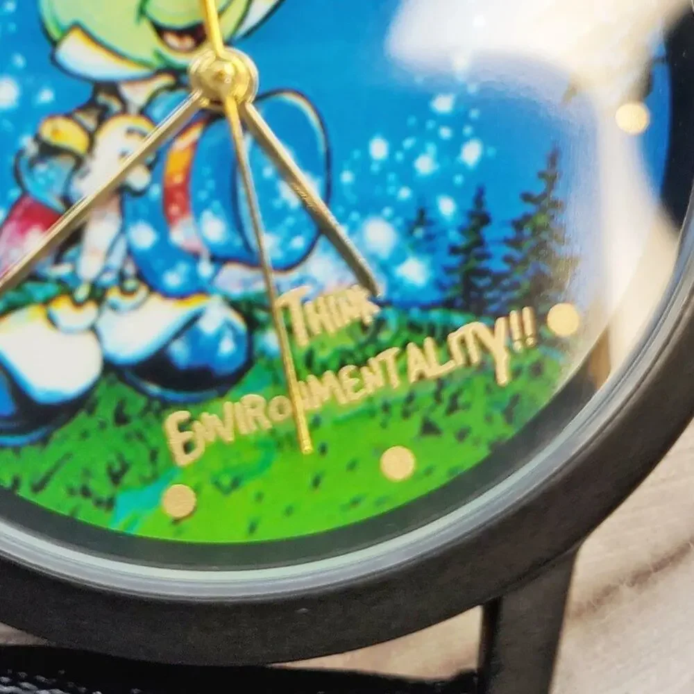 Disney Pinocchio Jiminy Cricket Eco-Friendly Black Watch